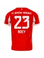 Billige Bayern Munich Sacha Boey #23 Hjemmedrakt 2025-26 Kortermet